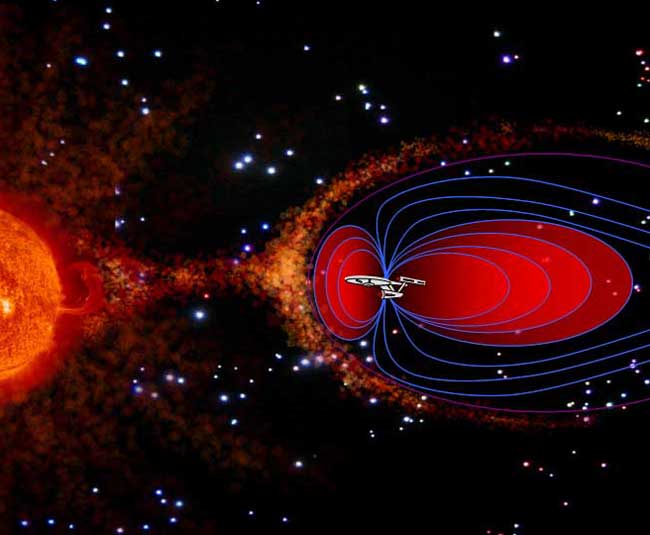 Star Trek's Deflector Shield Envisioned for Mars Mission